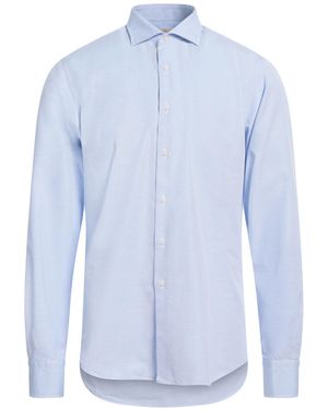 Alessandro Gherardi Soft Shirt Cotton - Blue
