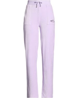 Juicy Couture Lilac Pants Cotton, Recycled Polyester, Recycled Cotton - Purple