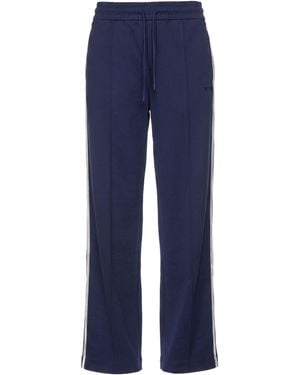 MSGM Pants Polyester, Cotton - Blue