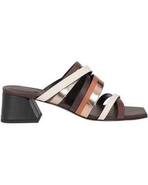 DONNARì Sandals Leather - Brown