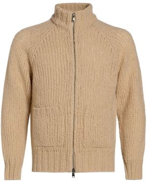 Circolo 1901 Cardigan Wool, Alpaca Wool - Natural