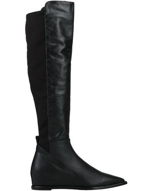 Eqüitare Aubrey Boot Leather, Textile Fibers - Black
