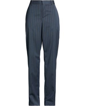 Moschino Trousers Virgin Wool - Blue