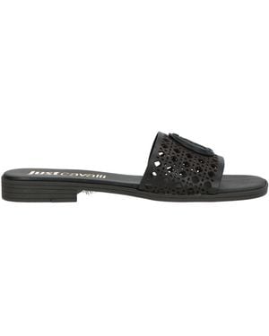 Just Cavalli Sandals - Black