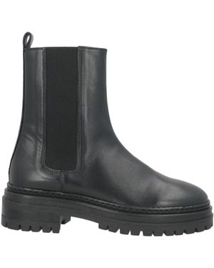 Bobbies Ankle Boots Leather - Black