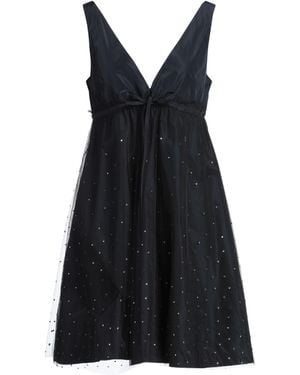 Aspesi Midnight Mini Dress Polyester, Polyamide - Black
