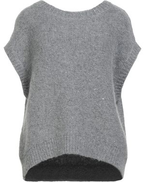 Herzensangelegenheit Sweater Wool, Polyamide, Alpaca Wool - Gray