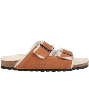 MC2 Saint Barth Sandals Leather - Brown
