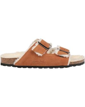 MC2 Saint Barth Sandals Leather - Brown