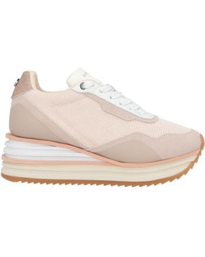 Apepazza Sport Blush Trainers Leather, Textile Fibres, Synthetic Material - Natural
