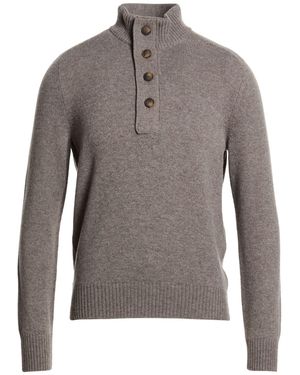 Gran Sasso Turtlenecks - Grey