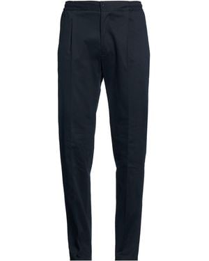 Kiton Pants Cotton, Elastane - Blue