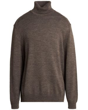 ARMANI EXCHANGE Light Turtleneck Cotton, Acrylic, Virgin Wool - Brown