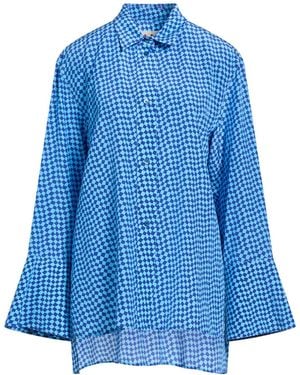 Marni Azure Shirt Silk - Blue