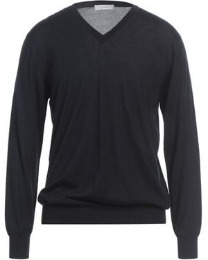 Cruciani Midnight Jumper Cashmere, Silk - Blue