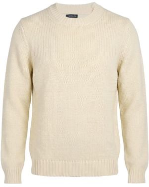 Antony Morato Ivory Sweater Merino Wool - White