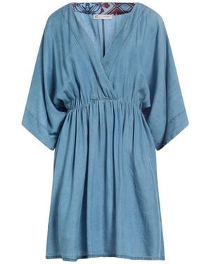 CafeNoir Mini Dress - Blue