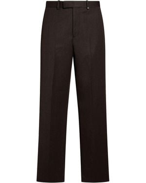 Burberry Dark Pants Viscose - Black