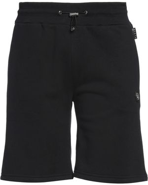 Philipp Plein Shorts & Bermuda Shorts Cotton, Polyester - Black