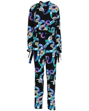 MSGM Jumpsuit Polyester - Blue