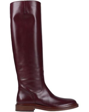Tod's Boot Soft Leather - Red