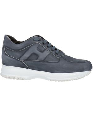 Hogan Trainers Leather - Blue