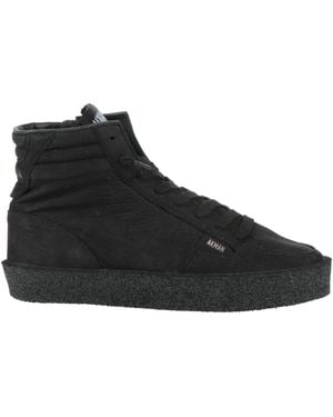 Akman Trainers Leather - Black