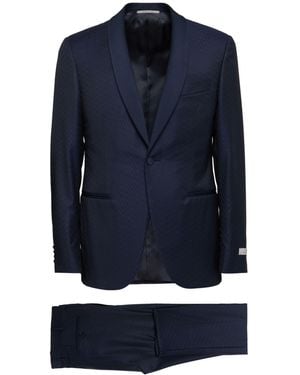 Canali Suit Wool - Blue