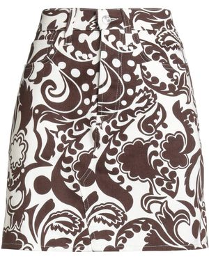 Department 5 Denim Skirt - White