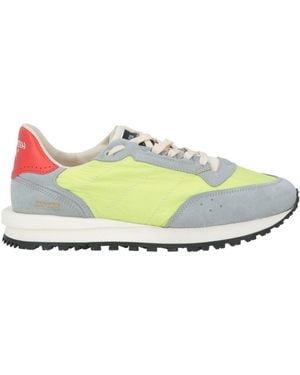 HIDNANDER Sneakers Leather, Textile Fibers - Green