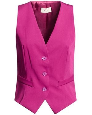 ViCOLO Tailored Vest Polyester, Viscose, Elastane - Pink