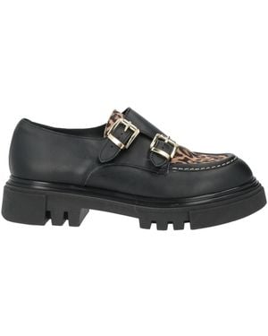 Nila & Nila Loafers Leather - Black