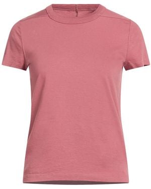 Rick Owens Camiseta - Rosa