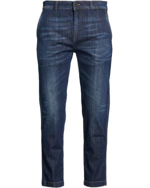 Department 5 Jeans Cotton, Rubber - Blue