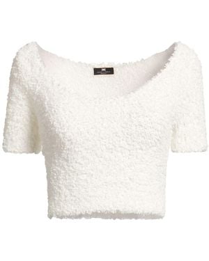 Elisabetta Franchi Top Polyamide - White