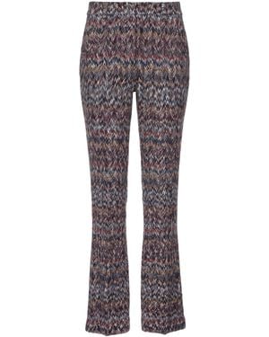 Missoni Pants Viscose, Metallic Fiber, Polyamide - Gray