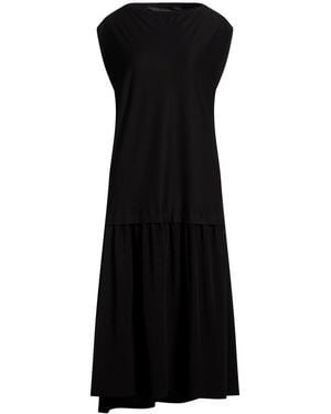 Y's Yohji Yamamoto Midi Dress - Black