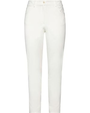 Clips Trousers Viscose, Polyamide, Elastane - White