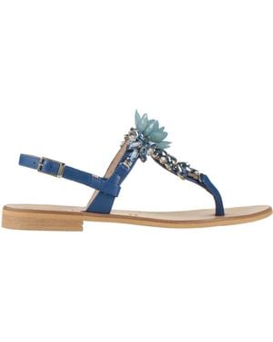 Positano By Jean Paul Thong Sandal - Blue