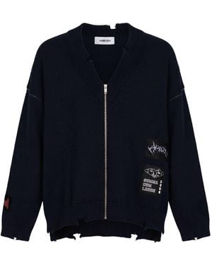 Ambush Cardigan Virgin Wool - Blue