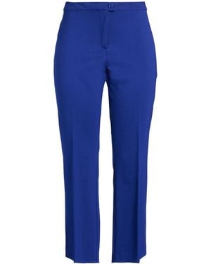 Diana Gallesi Pants Viscose, Polyamide, Elastane - Blue