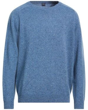 Fedeli Jumper Cashmere, Wool - Blue