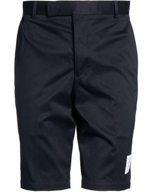Thom Browne Midnight Shorts & Bermuda Shorts Cotton - Blue