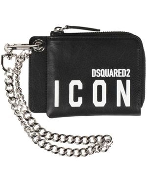 DSquared² Portadocumenti - Nero