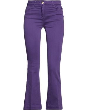 Nenette Jeans Cotton, Elastomultiester, Elastane - Purple