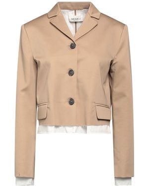 MEIMEIJ Blazer Cotton, Elastane - Natural