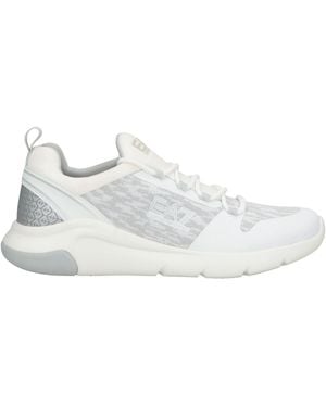 EA7 Light Trainers Textile Fibres - White