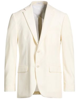 Boglioli Ivory Blazer Virgin Wool - Natural
