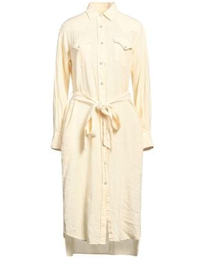 Roy Rogers Midi-Kleid - Natur