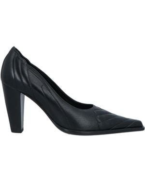 Mariella Burani Court Shoes Leather - Blue